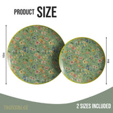 Earthtrends Bouyant Design Plates Combo Set 16/16.